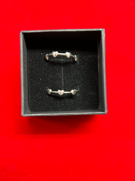 2 Anillos de la amistad plata925